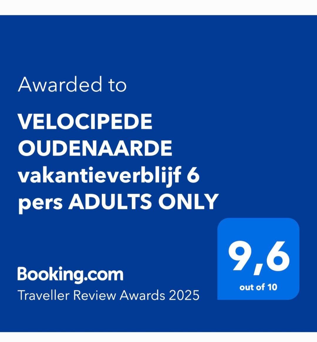 Velocipede Oudenaarde Vakantieverblijf 6 Pers (Adults Only) Exterior foto